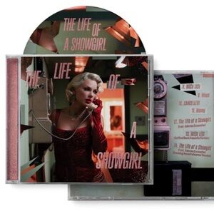 🎁 🎶 NIB Taylor Swift Life of a Showgirl Limited Run Deluxe CD 🎶 🎁